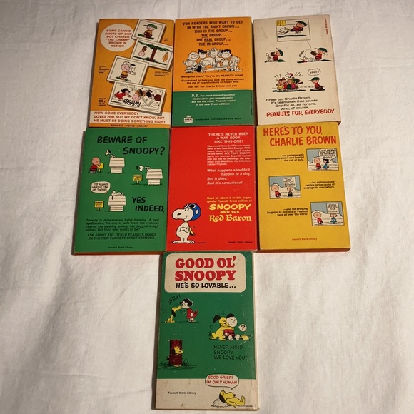 Charles M Schulz peanuts snoopy collectible softcover books - Picture 8 of 17
